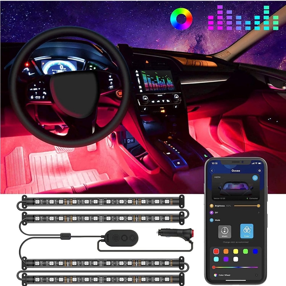 BNWT Govee Car LED Lights